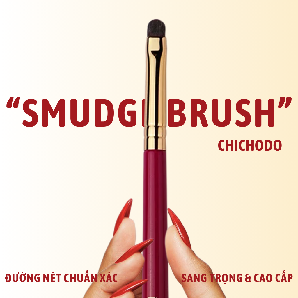 Cọ Tán Viền Mắt Dưới/Kẻ Liner Đuôi Mắt CHICHODO Smudge C117